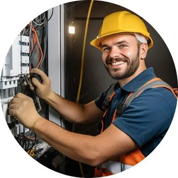 Serviços elétricos 24 horas mais solicitados em Sorocaba SP, com eletricista certificado realizando atendimentos emergenciais rápidos e seguros conforme normas NR10 e ABNT NBR-5410.